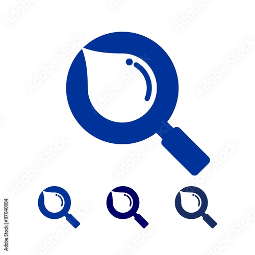 Water drop Logo design vector template. Natural Mineral Aqua icon. Waterdrop liquid Oil Logotype concept icon.
