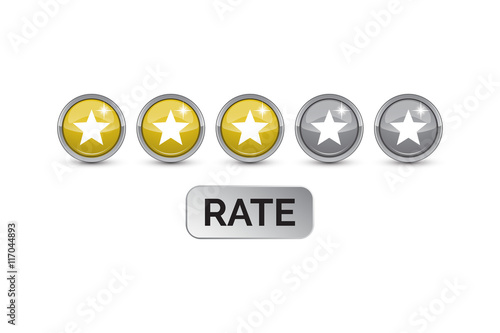 rate star button
