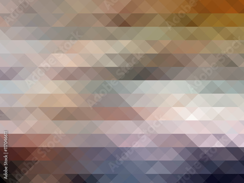 Retro mosaic pattern of geometric.