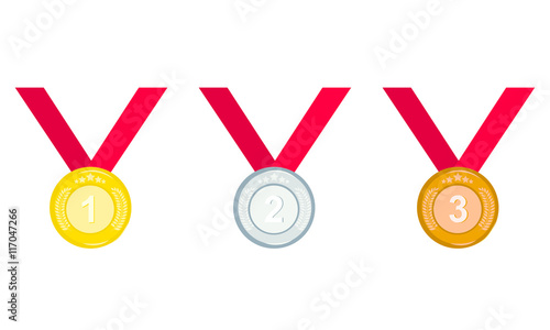 gold silver bronze medals winners