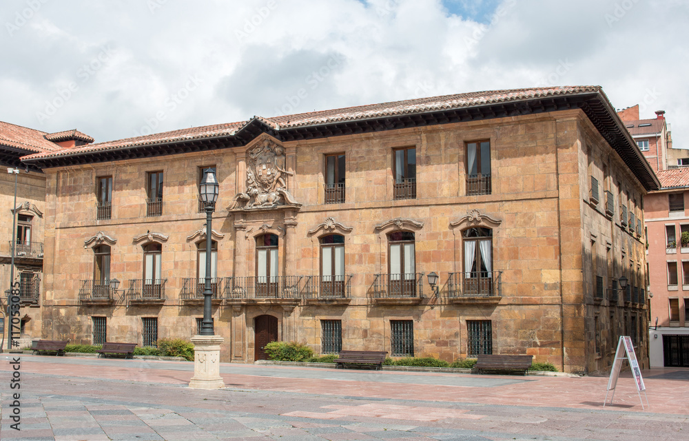 Oviedo Palacio de Valdecarzana-Heredia de Plaza de Alfonso II el Casto Spanien Nordspanien Asturien (Asturias)