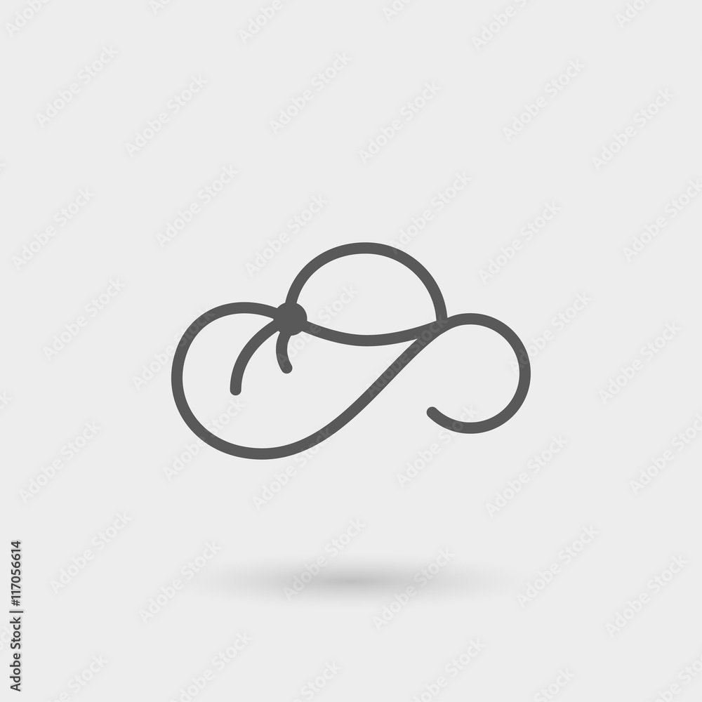 woman hat thin line icon woman hat thin line icon