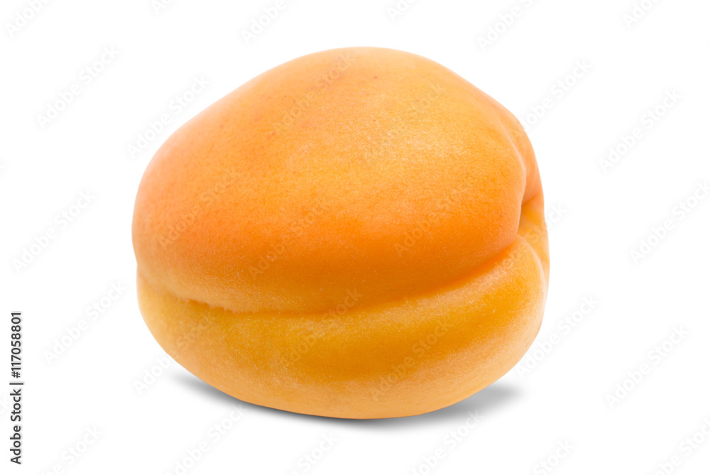 Apricot isolated on white Apricot isolated on white