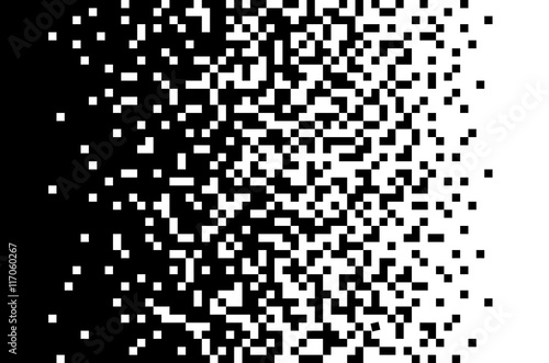 Pixel abstract mosaic background