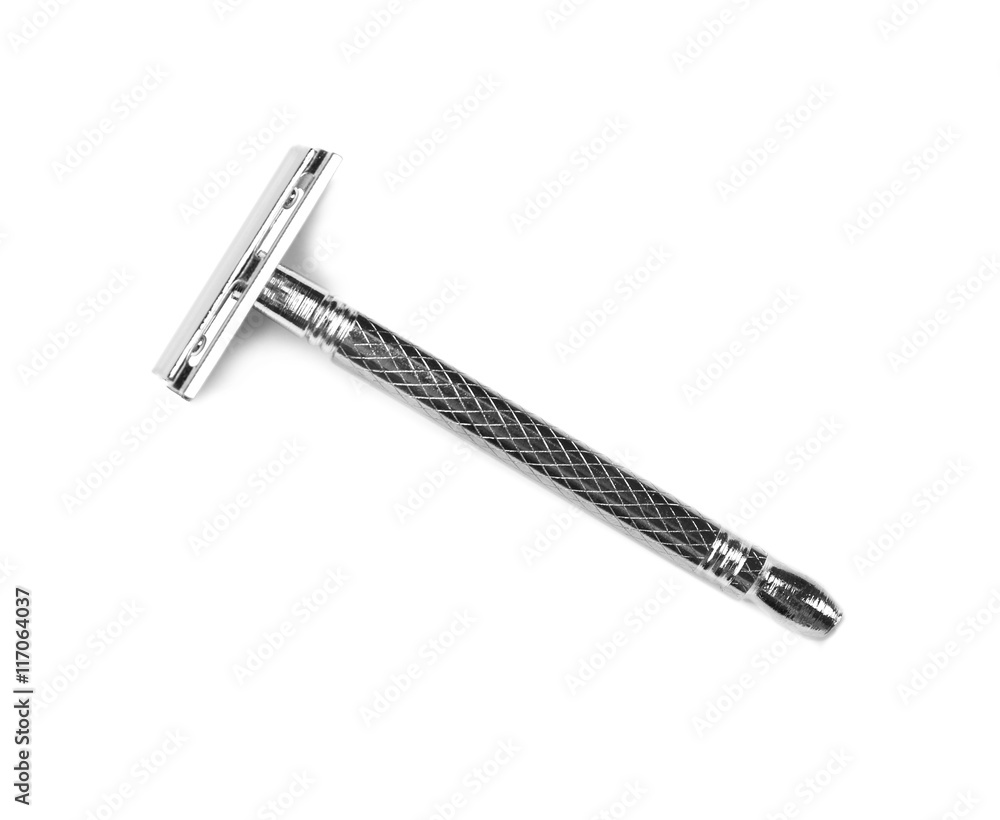 Shaving razor isolated on white Shaving razor isolated on white