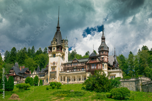 Peles castle  Sinaia  Romania   