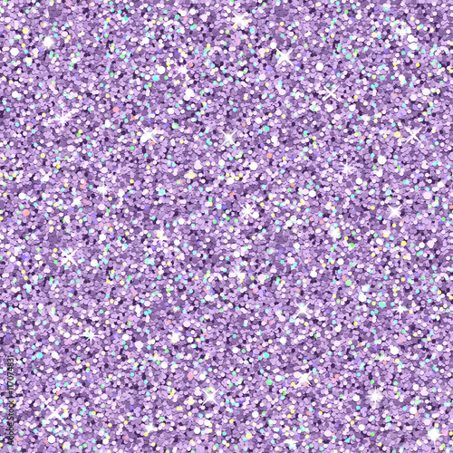 Vector lilac glitter with color highlights, seamless texture