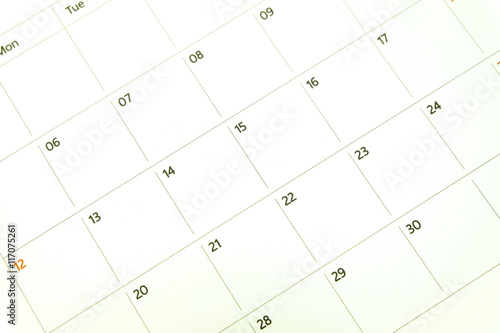 close up calender date  background