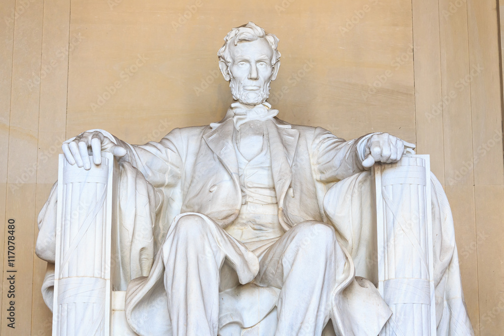 Abraham Lincoln monument in Washington