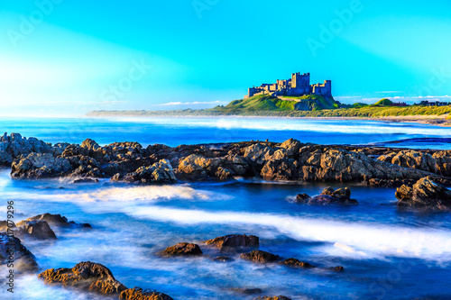 Bamburgh Castle, North East Coast of England photo