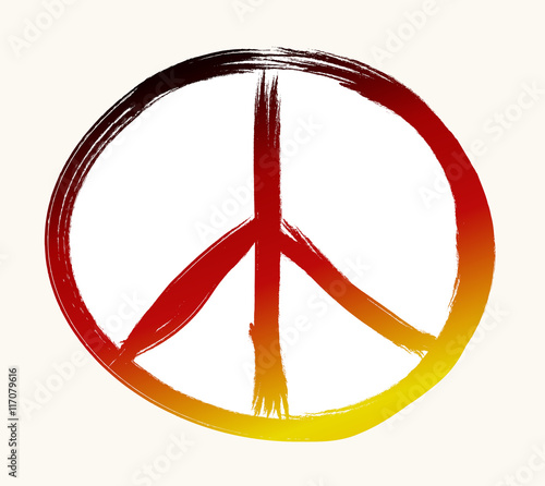 Peace Zeichen Deutschland