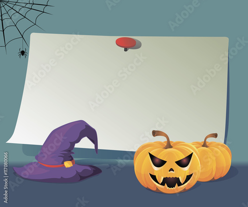 halloween paper board