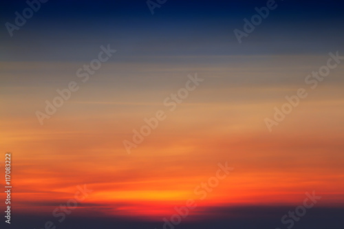 colorful sunset abstract for background