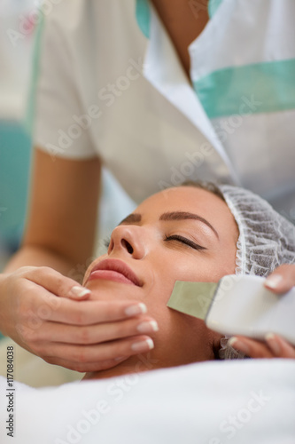 professional facial treatment
