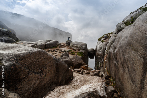 Kjerag, Norway. photo