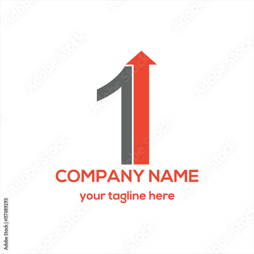 Number 1 Logo vector