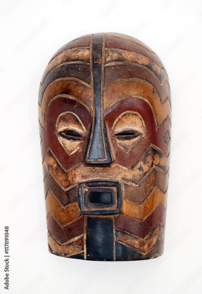 Wooden carved African face mask Wooden carved African face mask