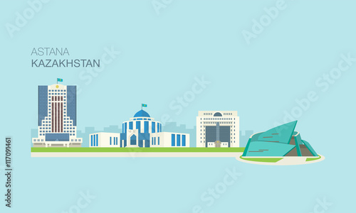 Astana city buildings 5