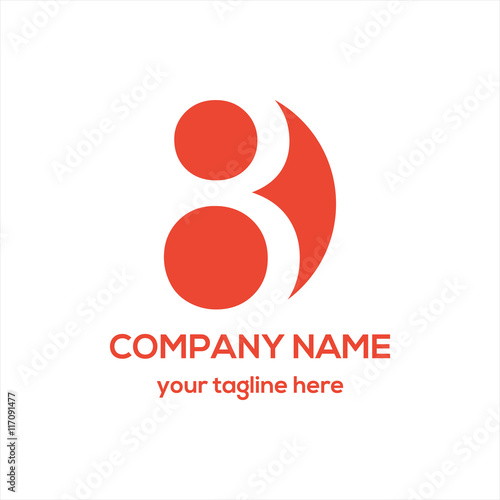 Number 8 Logo Vector