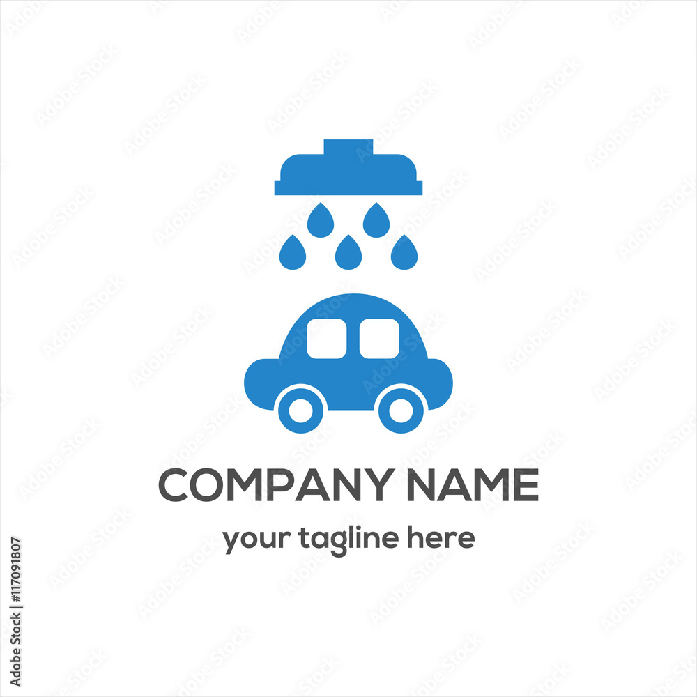Car Wash Logo Vector Car Wash Logo Vector