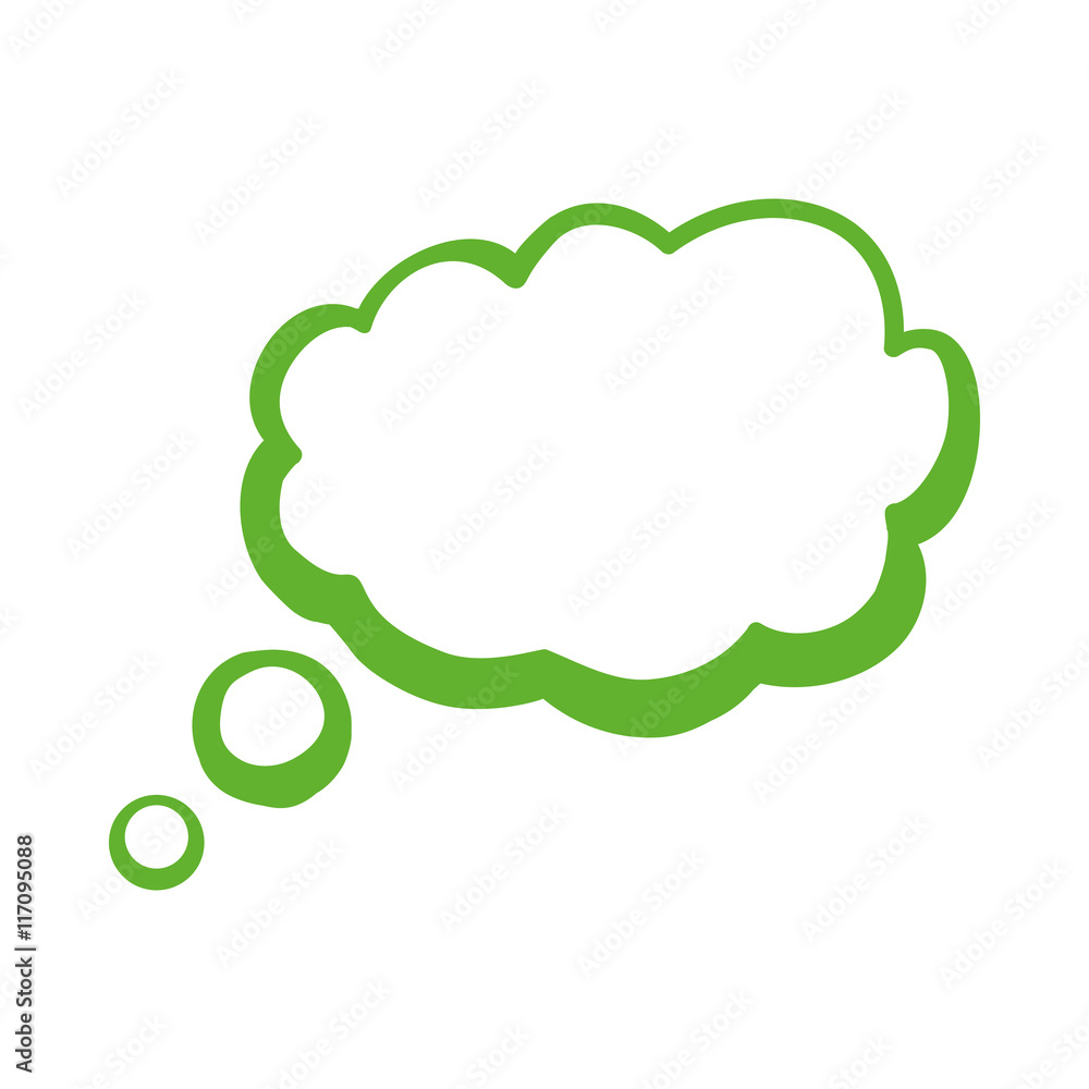 Communication concept represented by bubble icon. Isolated and flat illustration Communication concept represented by bubble icon. Isolated and flat illustration
