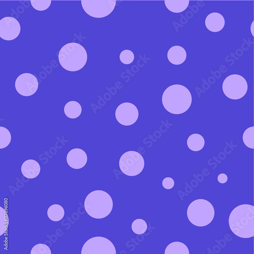 Polka dot lilac seamless pattern