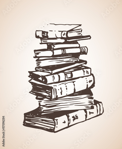 Big Pile of different books