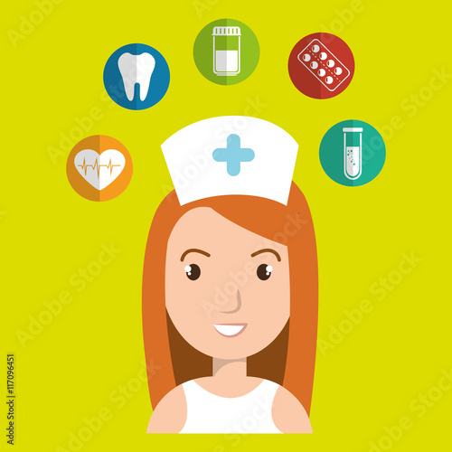 nurse medical uniform woman