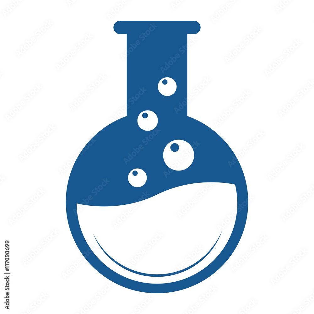 flat design test tube icon vector illustration flat design test tube icon vector illustration