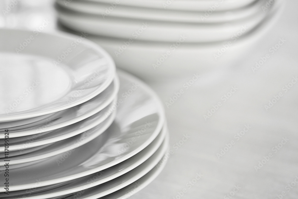 Set of dishes for dinner party Set of dishes for dinner party