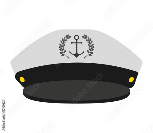 captain sailor anchor hat
