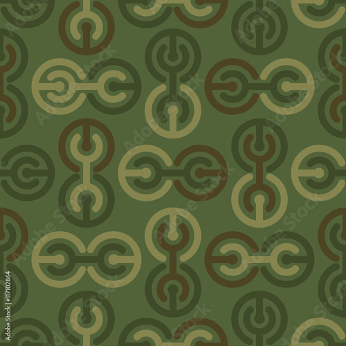 Military texture. Soldier camouflage ornament. khaki green backg