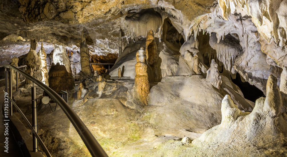 Details within Harmanec Cave in Kremnica Mountains, Slovakia Details within Harmanec Cave in Kremnica Mountains, Slovakia