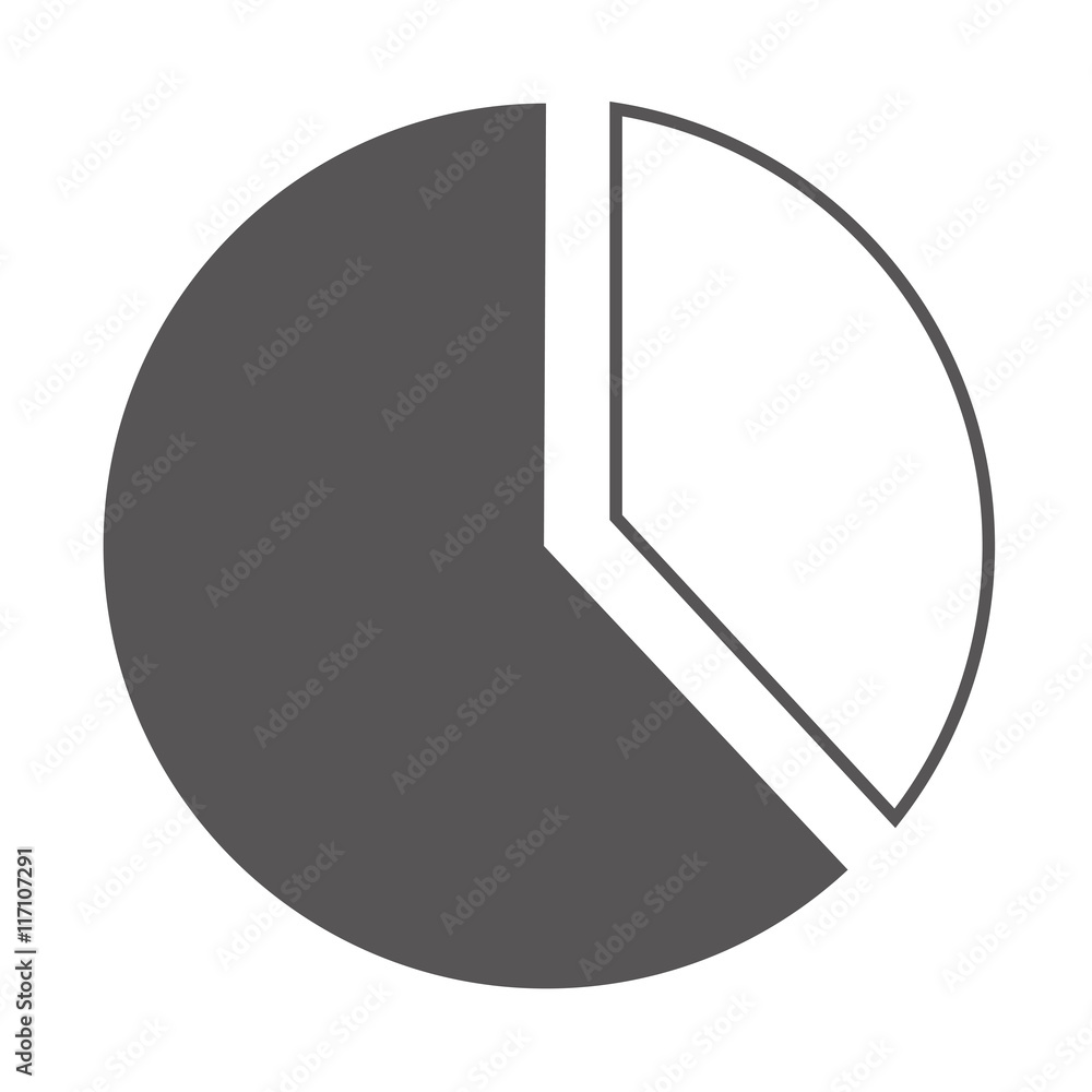 flat design graph chart icon vector illustration flat design graph chart icon vector illustration