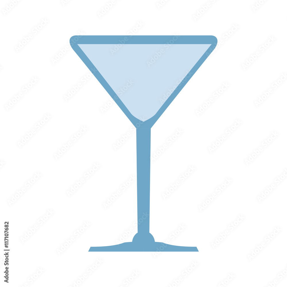 Drink concept represented by glass icon. Isolated and flat illustration Drink concept represented by glass icon. Isolated and flat illustration