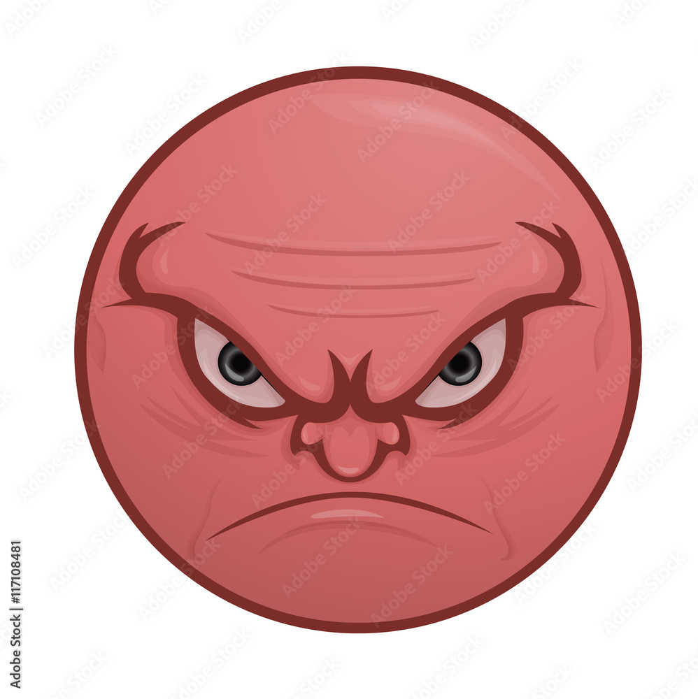 Fototapeta premium Bad Face