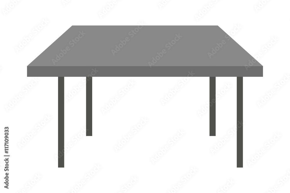 flat design simple table icon vector illustration flat design simple table icon vector illustration