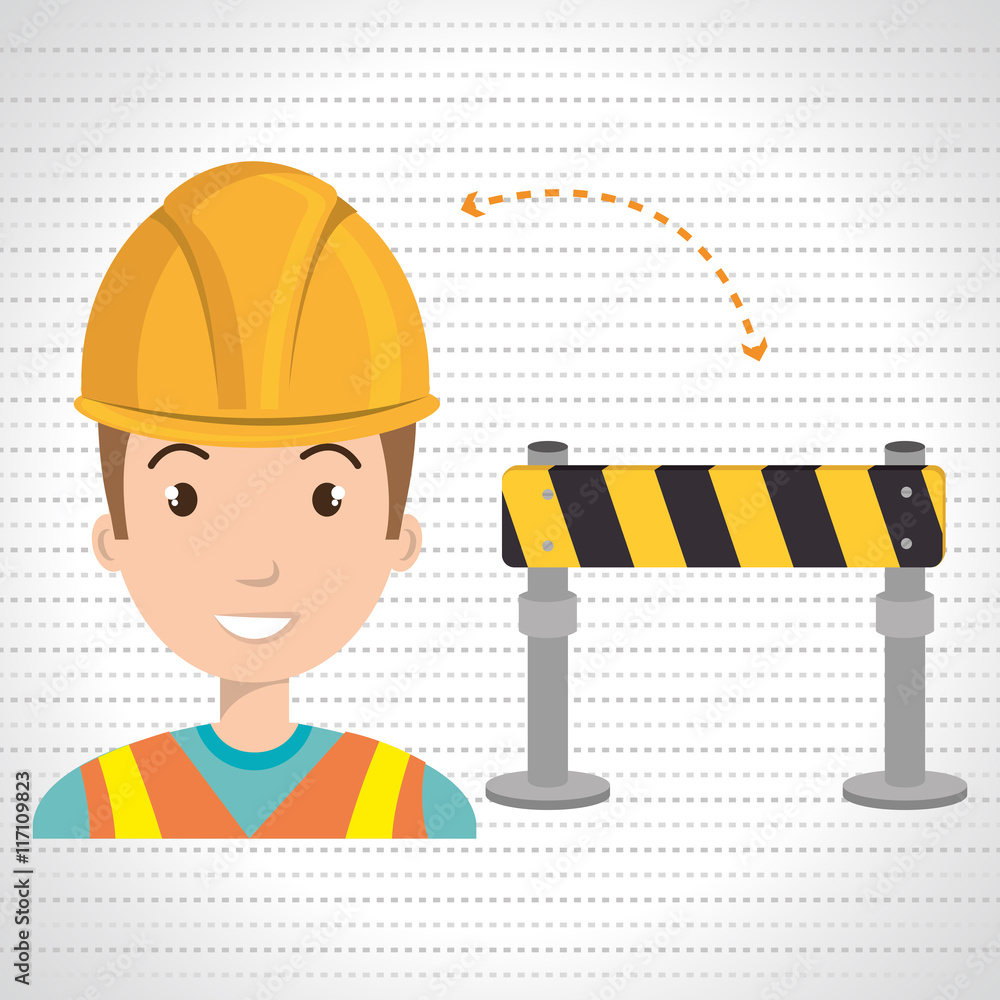 man construction tool work vector illustration graphic man construction tool work vector illustration graphic