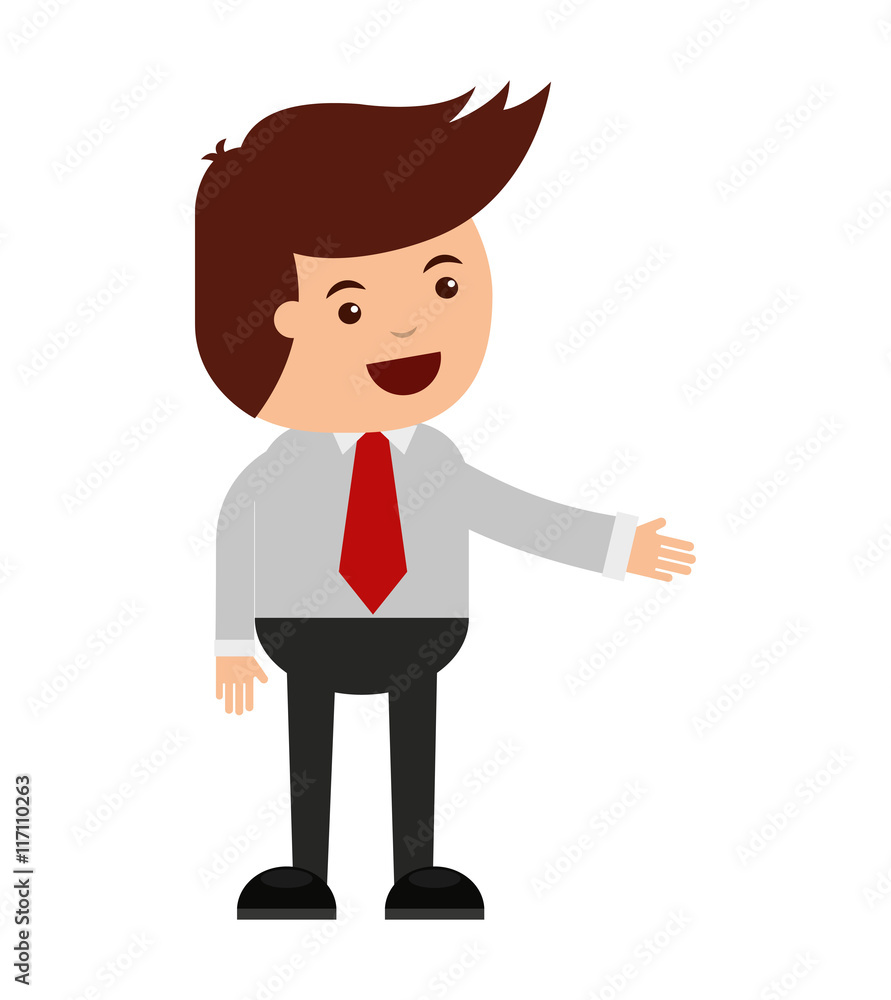 man businessman cartoon character icon man businessman cartoon character icon
