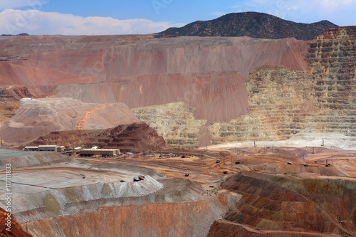 Open Pit Mine, Morenci, Arizona
Morenci is the largest copper producer in North America
 photo