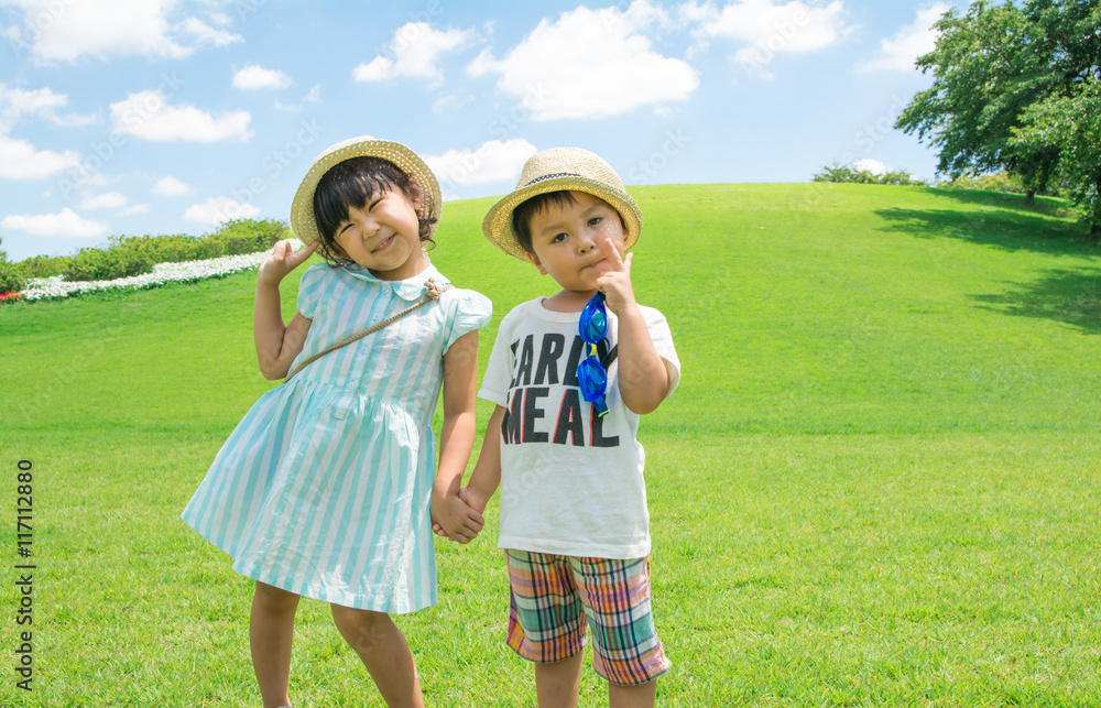 Obraz premium 夏イメージ