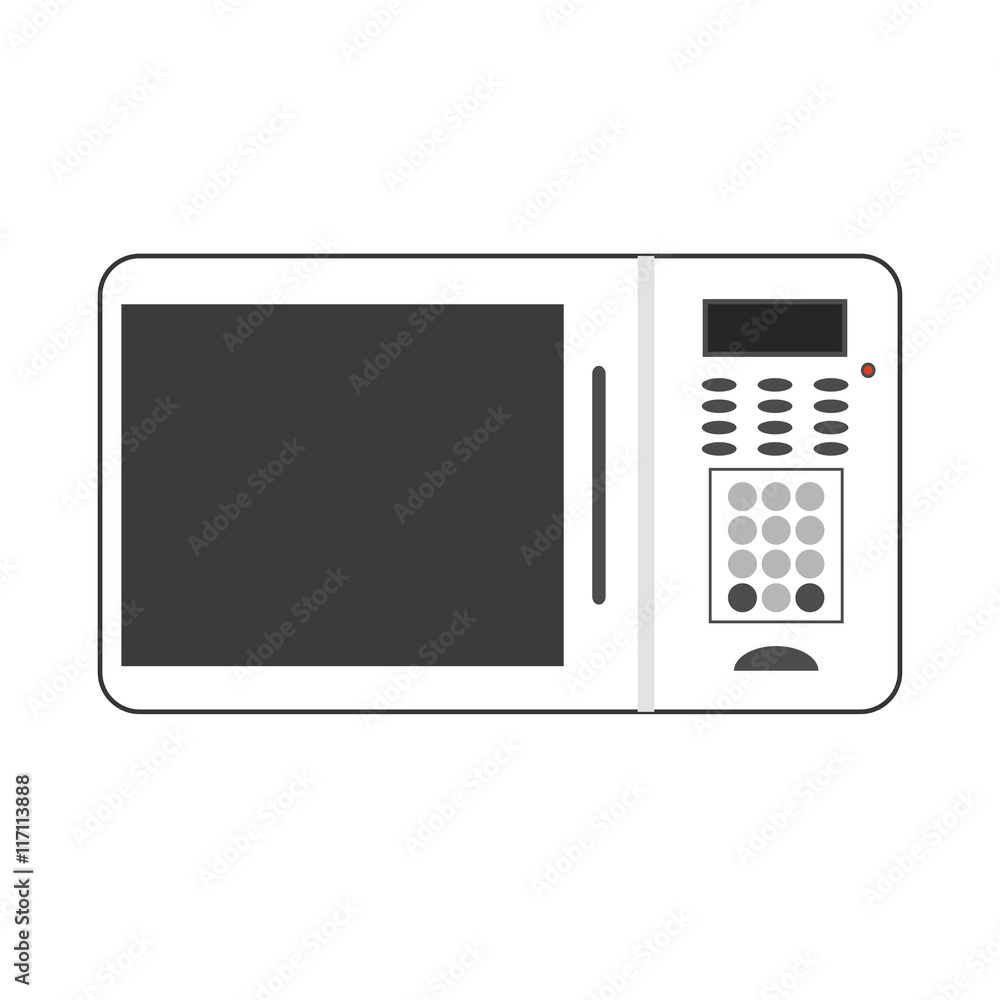flat design microwave oven icon vector illustration flat design microwave oven icon vector illustration