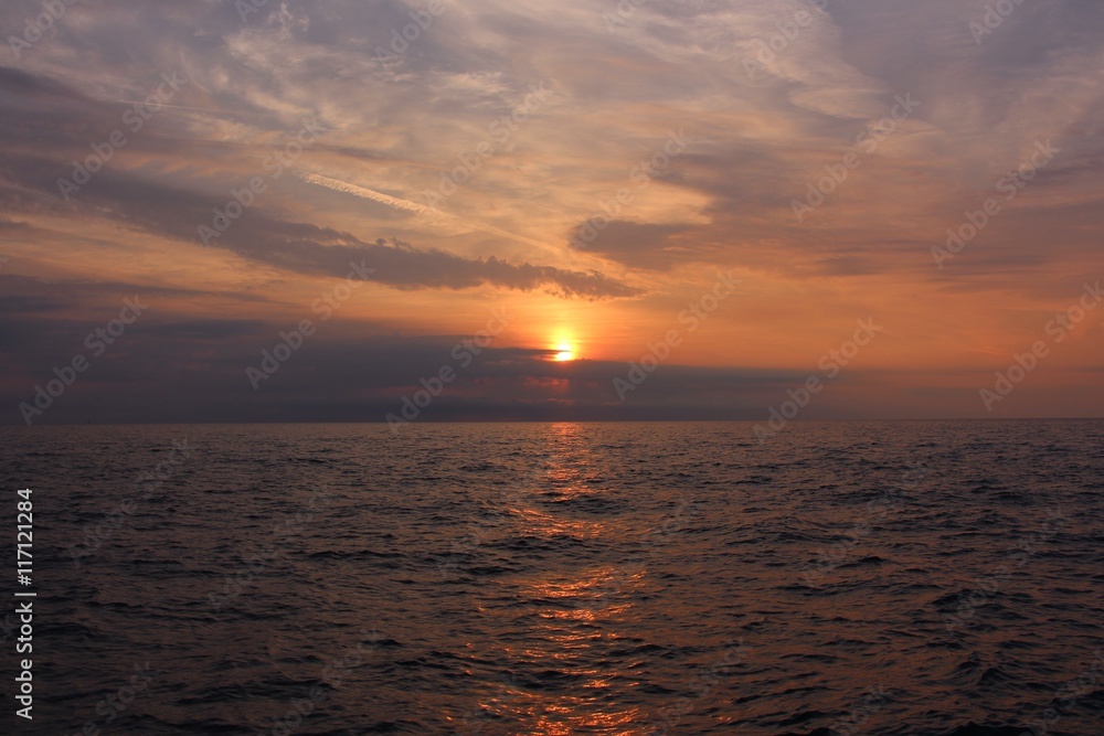 Sun over water Sun over water