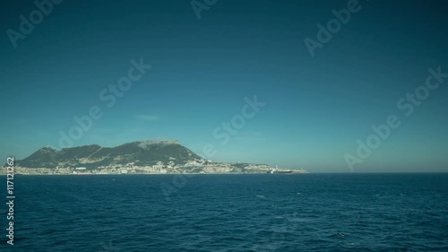 mediterranean sea passing the gibraltar coast