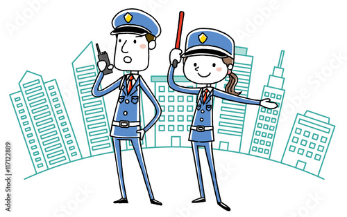 警備員：仕事風景
