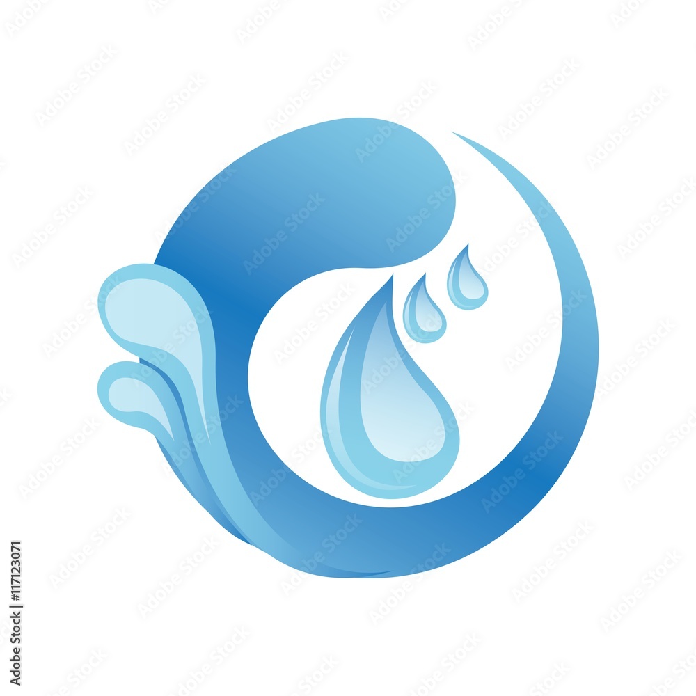 Water Splash logo symbol vector Water Splash logo symbol vector