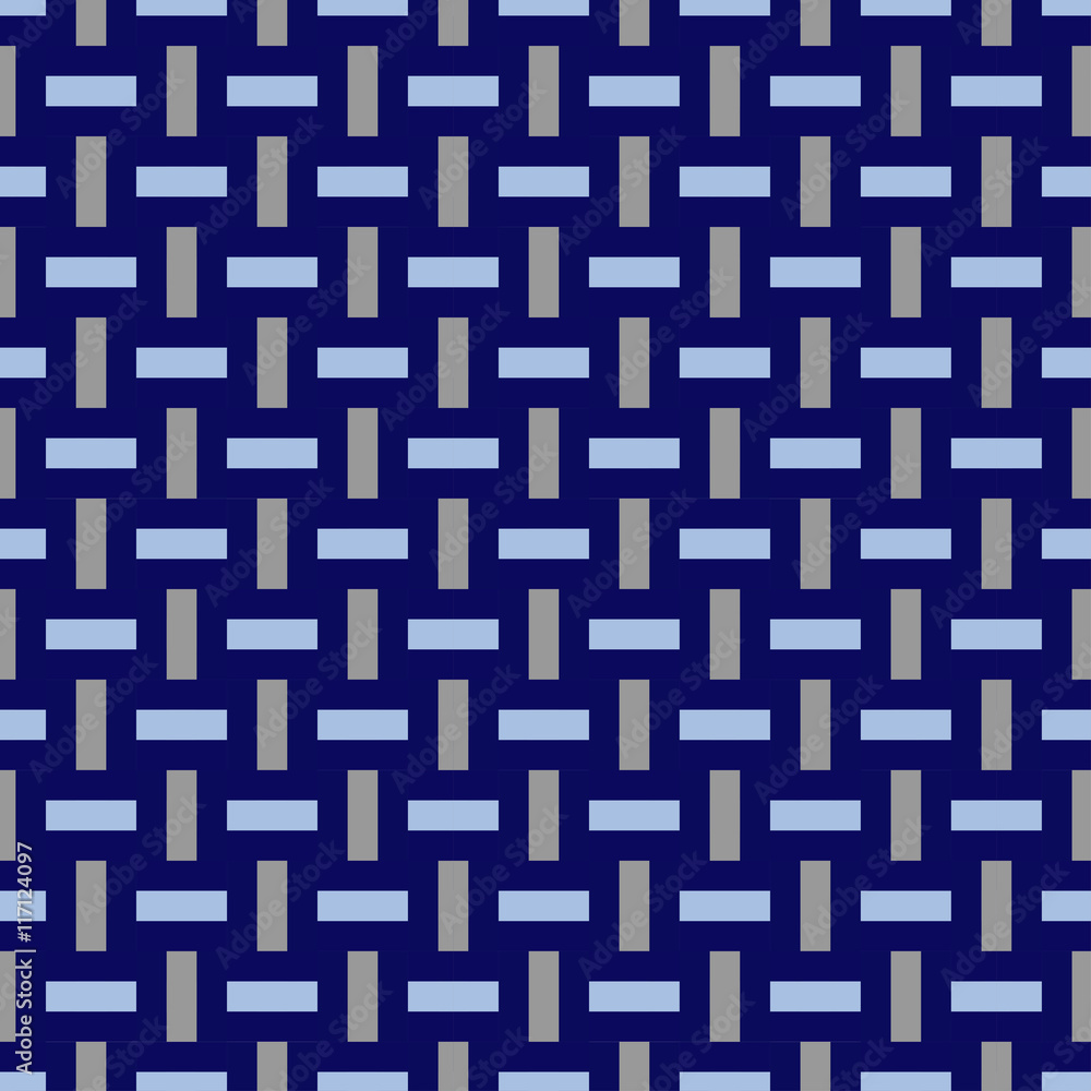 Weaving seamless pattern background; blue color. Weaving seamless pattern background; blue color.