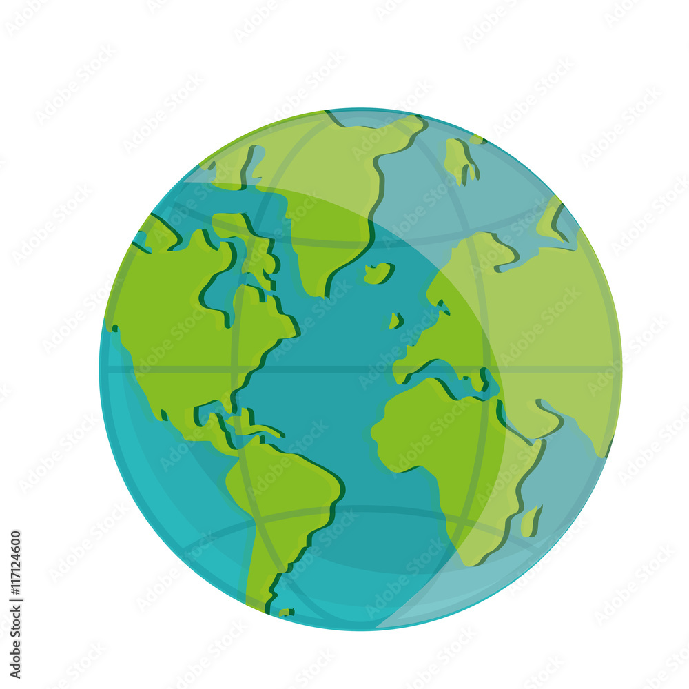 flat design earth globe icon vector illustration flat design earth globe icon vector illustration