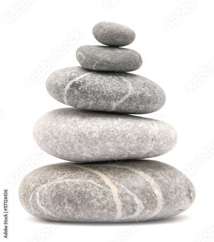 balancing pebble stones