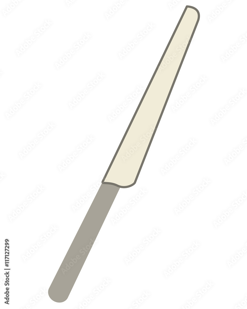 flat design dining knife icon vector illustration flat design dining knife icon vector illustration